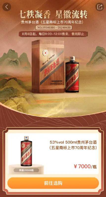 隆盛策略股票杠杆财经报道7000元茅台遭疯抢，2分钟售罄